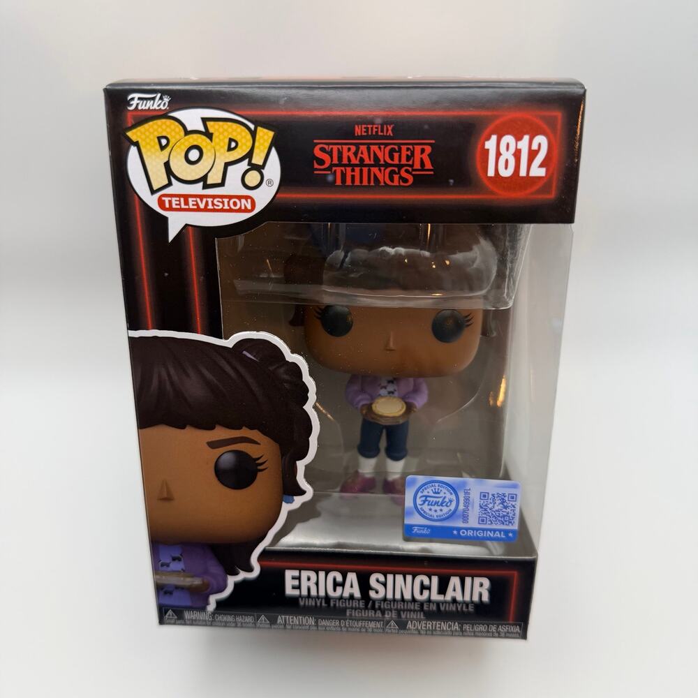 Funko Pop Stranger Things Erica Sinclair #1812 Funko Original Special Edition